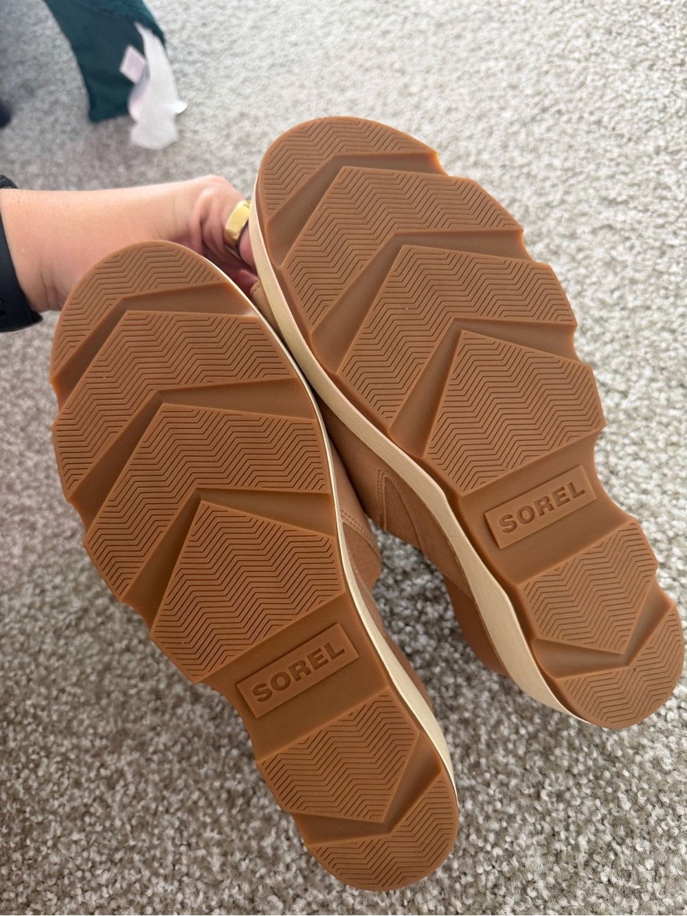 Sorel Platform Slide Sandals – Tan/Nude – Women’s 8.5 – NWOT - Picture 4 of 5